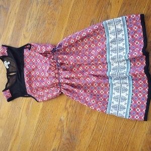 Monteau girl dress- size 7